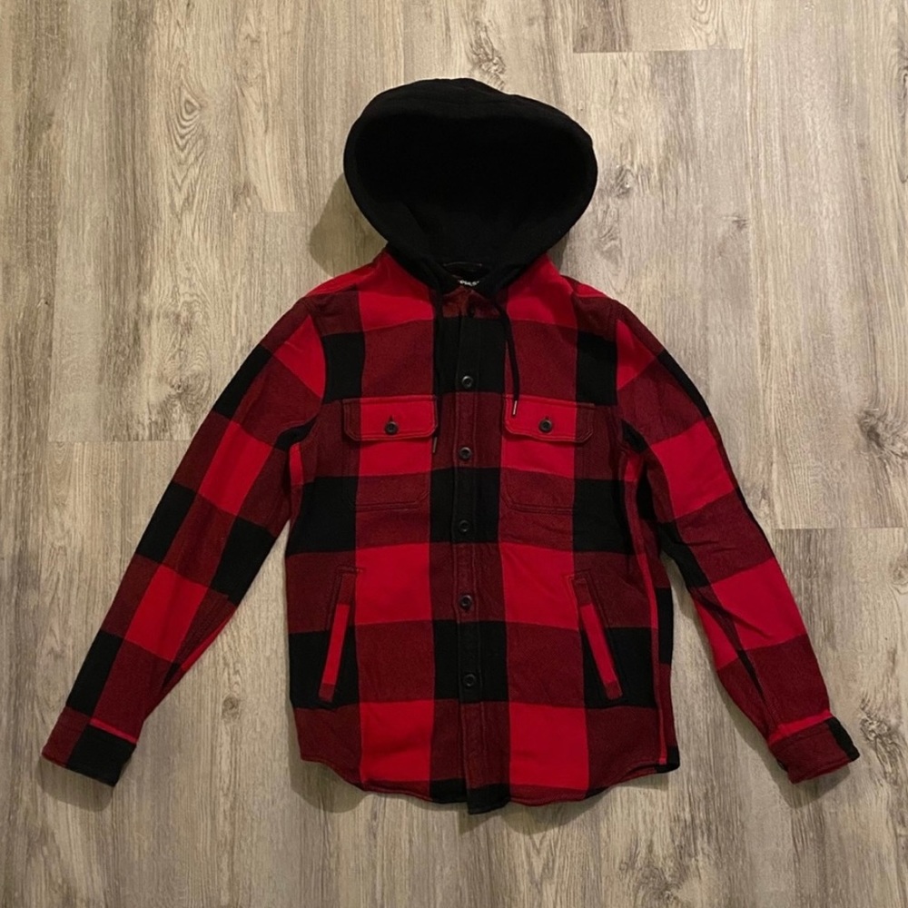 Express hooded flannel